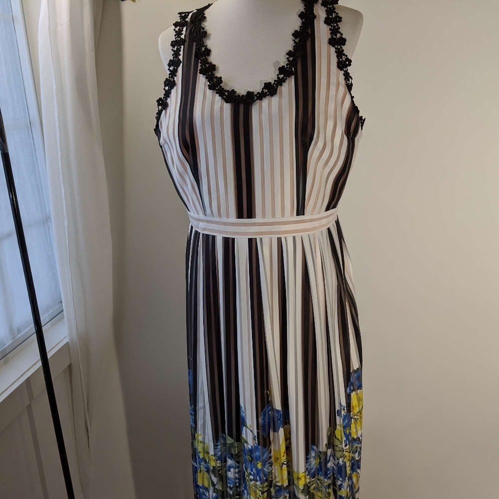 ANTHROPOLOGIE FOXIEDOX ELDORA COCKTAIL FLARE DRESS - Picture 4 of 7